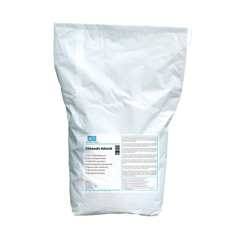 Seitz® Clinosolv Adsorb - Textile Cleaning Filtration Aid (25 kg Bag) - Elevation Supplies